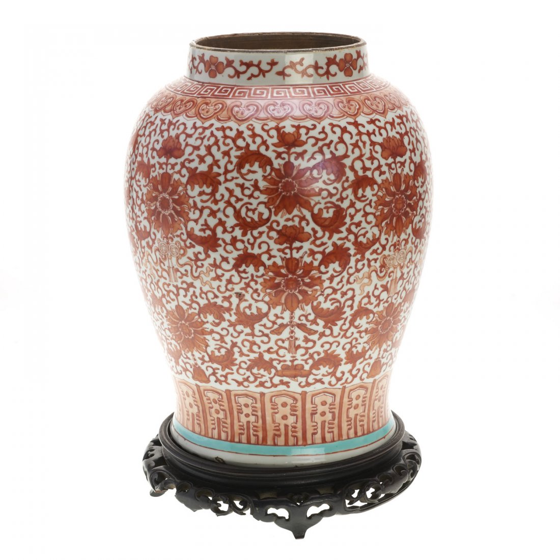 Chinese Export porcelain ginger jar (1 of 5)