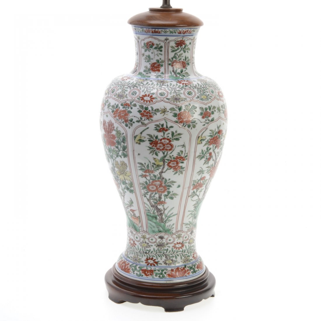 Chinese transitional Ming porcelain vase (1 of 6)