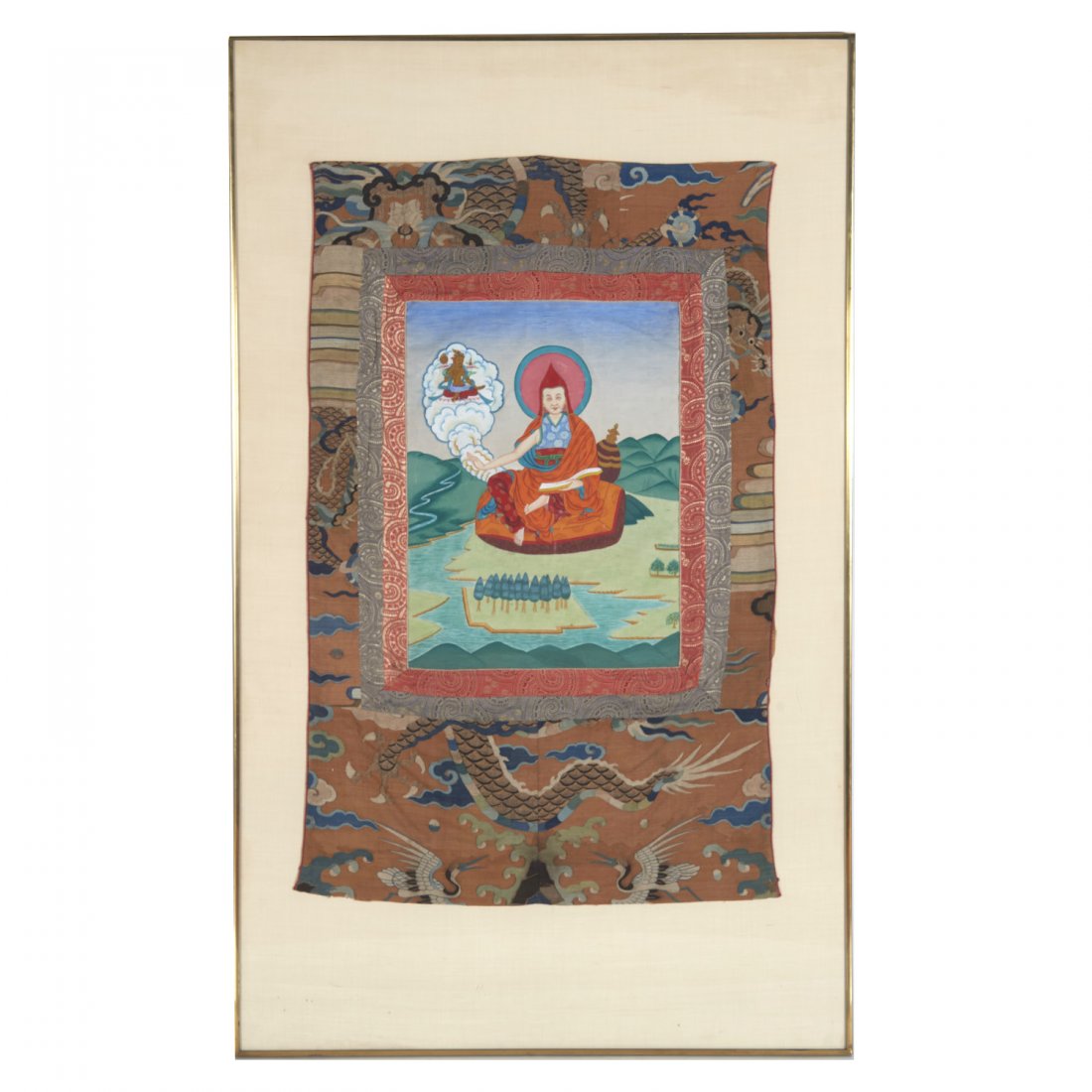 Himalayan Ladakh School, Thangka painting (1 of 6)