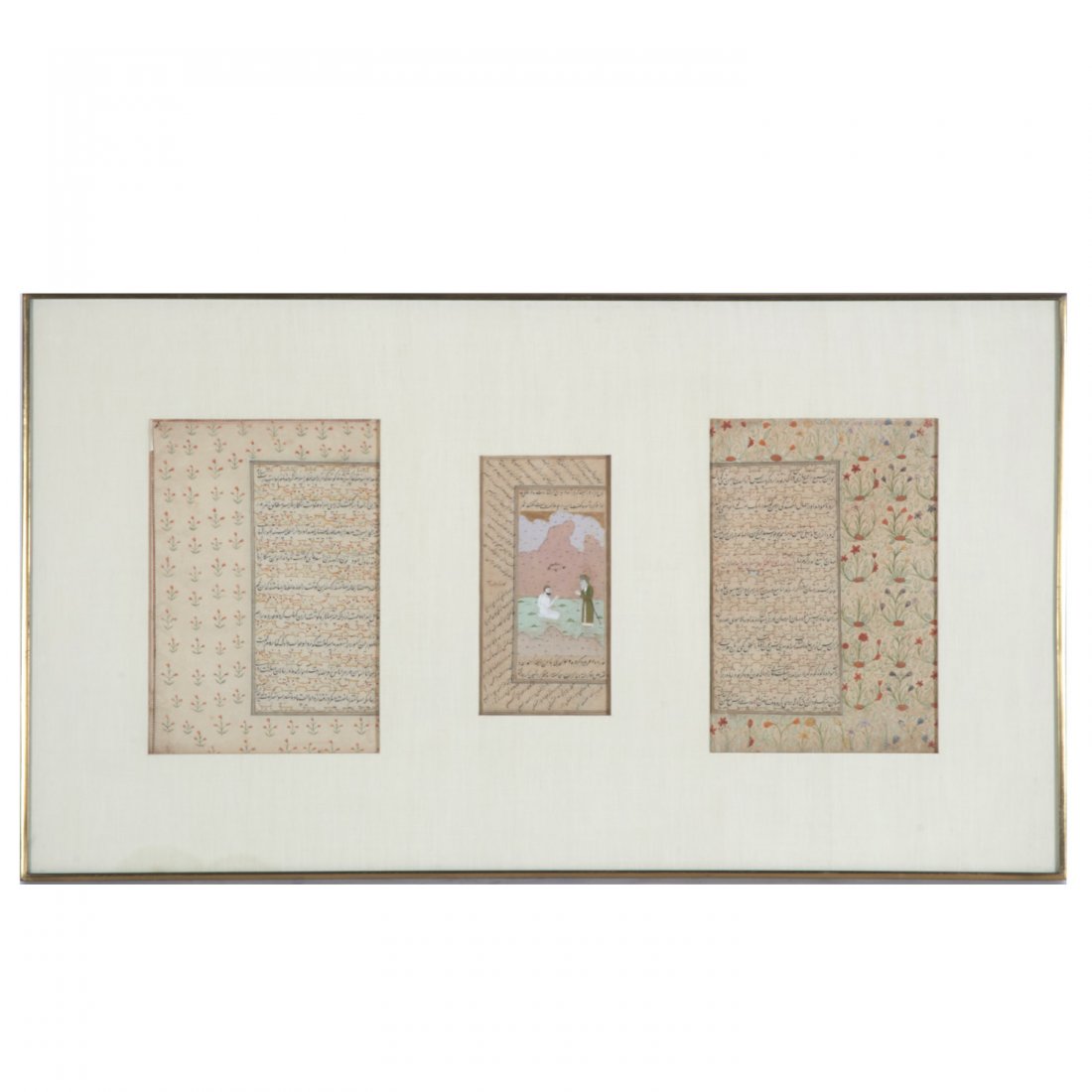 (3) Persian Kashmir manuscript pages (1 of 7)