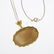 Mughal 18k gold hardstone tawiz pendant - 3