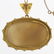 Mughal 18k gold hardstone tawiz pendant - 4