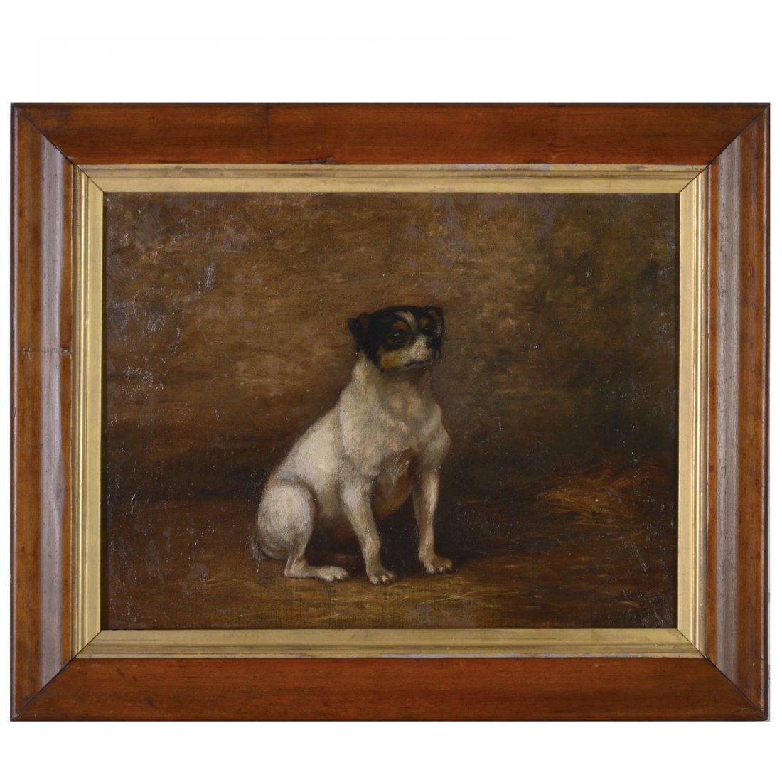 British School, dog painting (1 of 6)