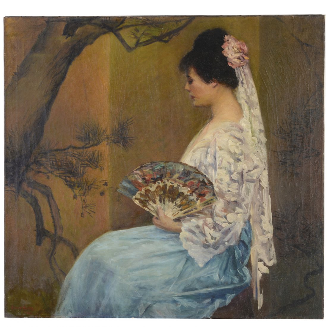 Louis L. Betts, large painting (1 of 5)