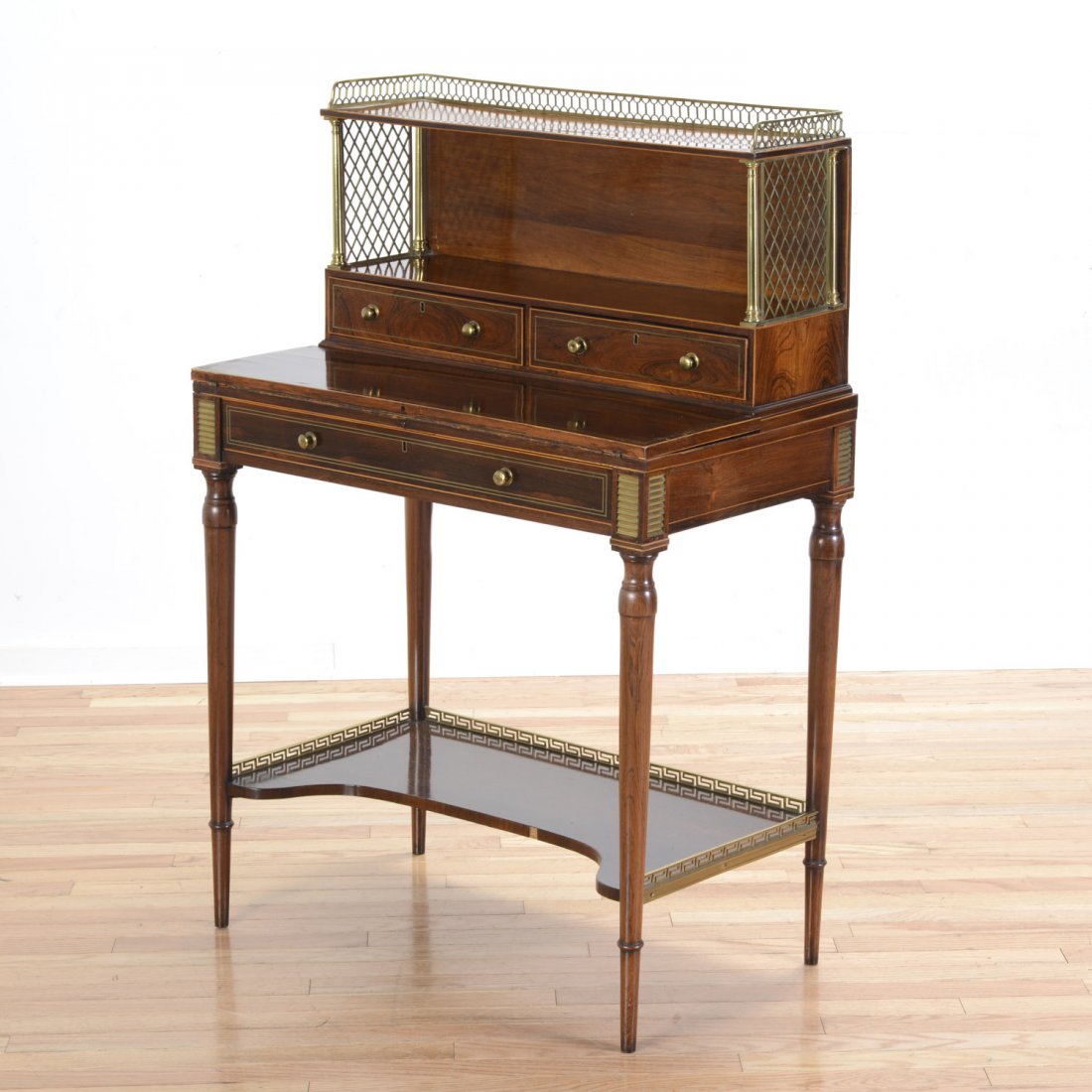 Louis XVI rosewood bureau de dame (1 of 8)