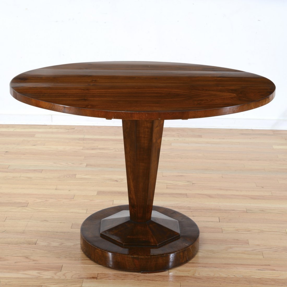 Manner Jules Leleu Deco rosewood center table (1 of 6)