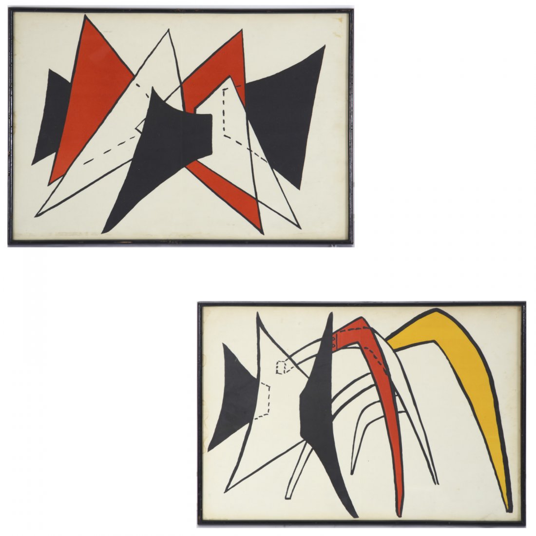 Alexander Calder, pair color lithographs (1 of 5)