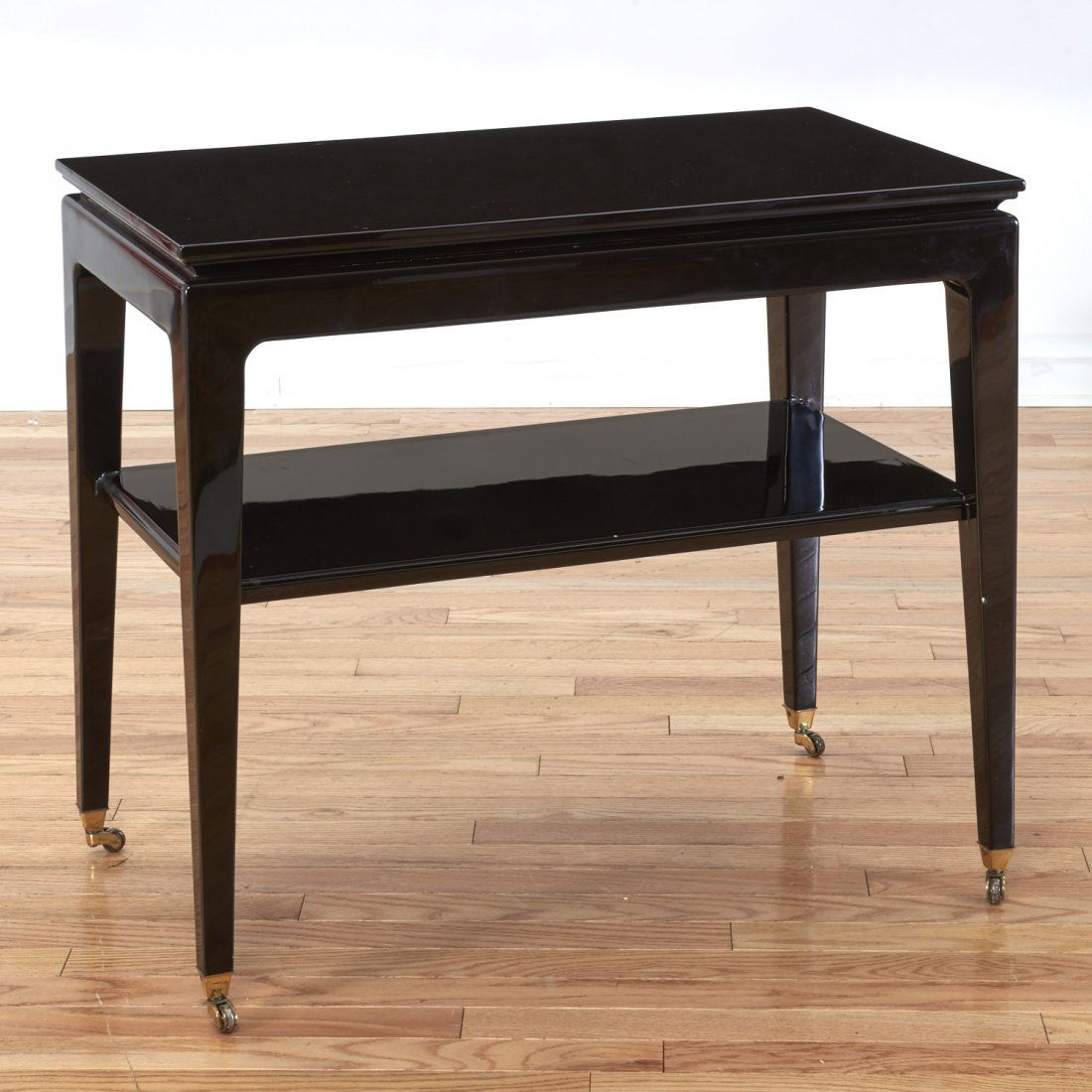 Manner Jean Michel Frank lacquer occasional table (1 of 5)
