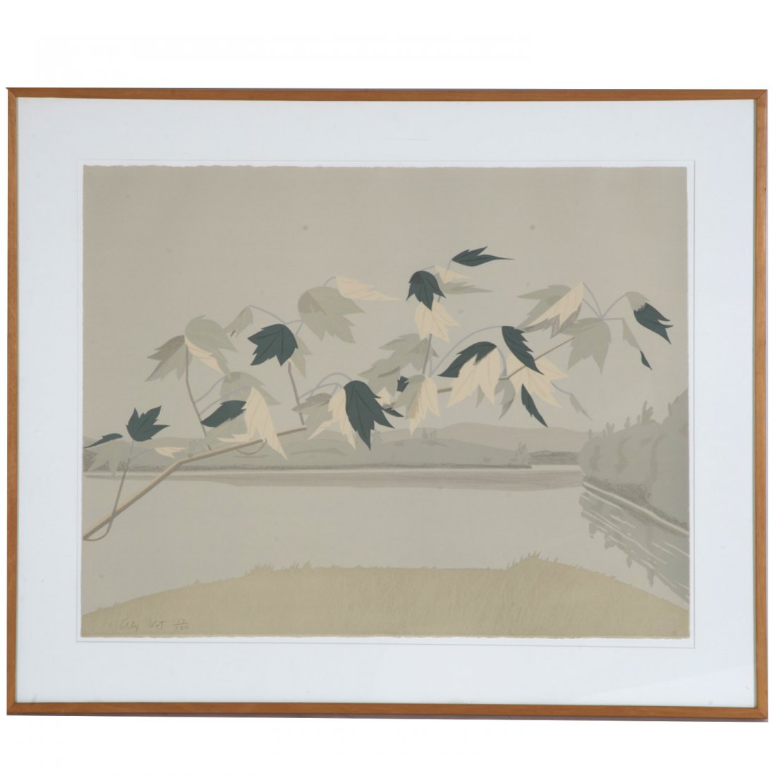 Alex Katz, signed limited ed. lithograph (1 of 5)