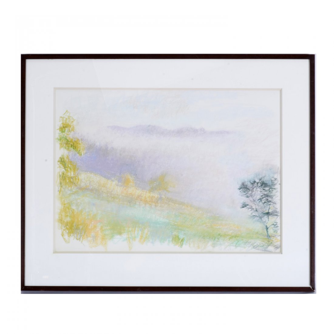 Wolf Kahn, pastel drawing (1 of 7)