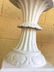 Pair Victorian cast iron planters and one base - 5