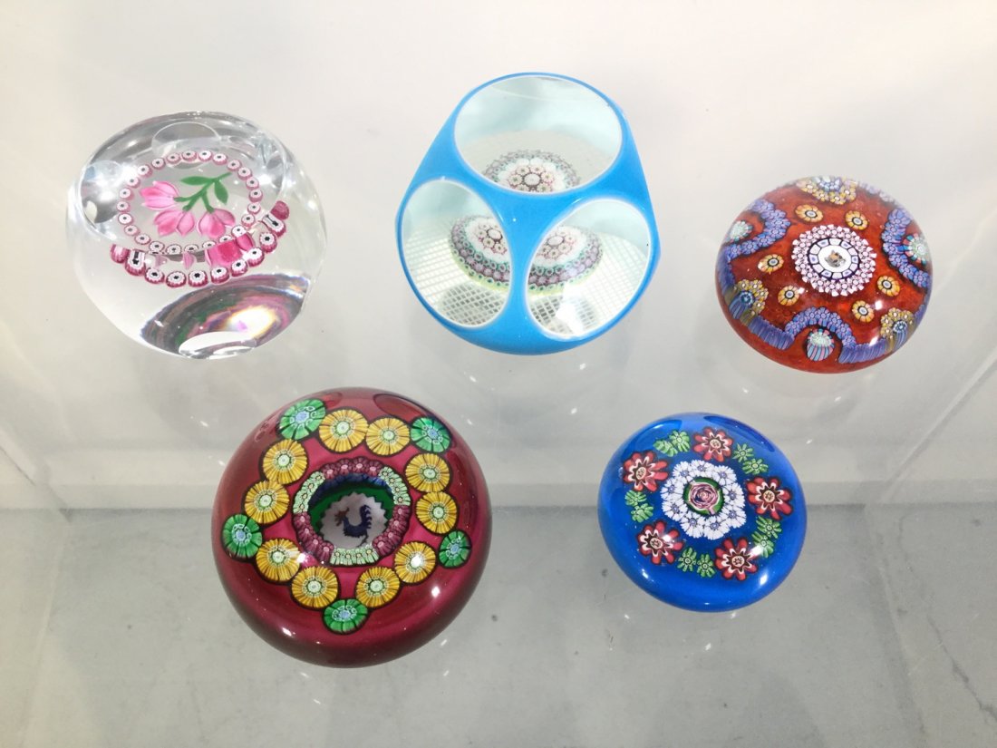 (5) Perthshire, Caithness millefiori paperweights (1 of 8)
