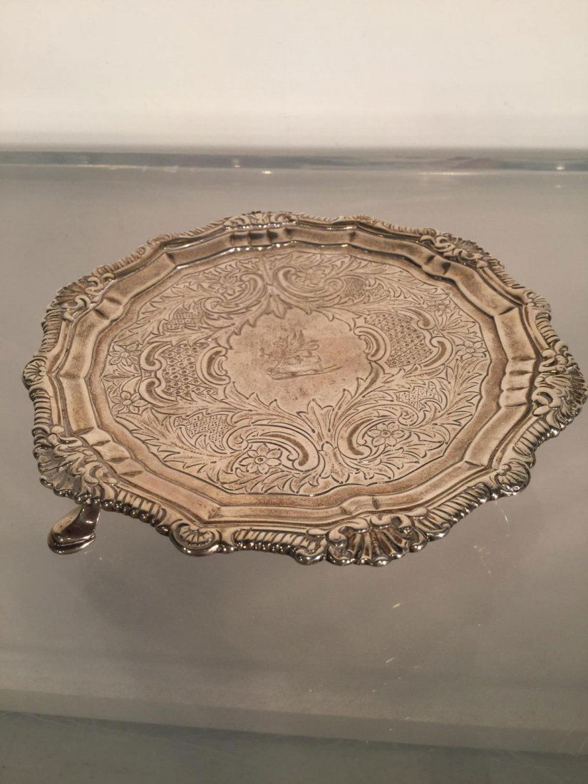 Irish George III sterling salver (1 of 5)