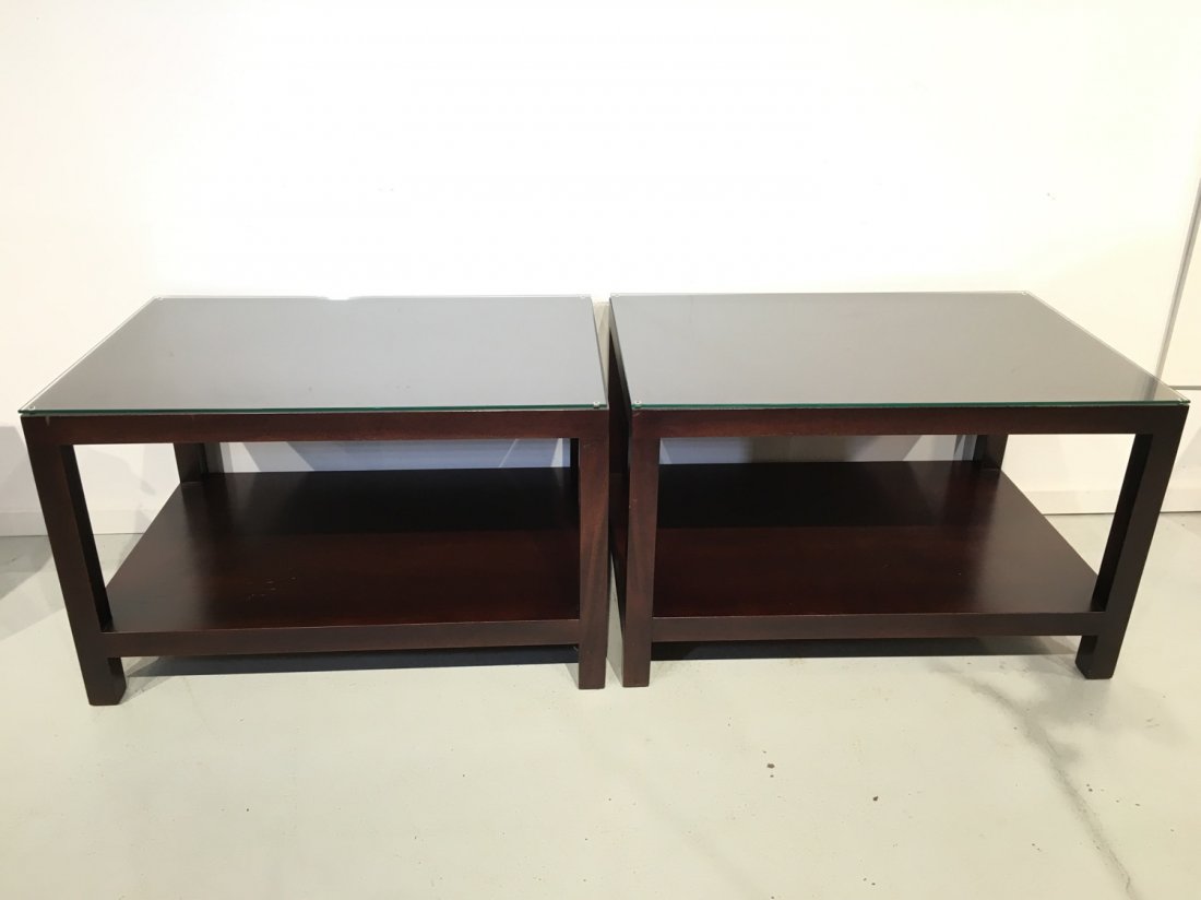 Pair Joseph Beam parsons side tables (1 of 8)