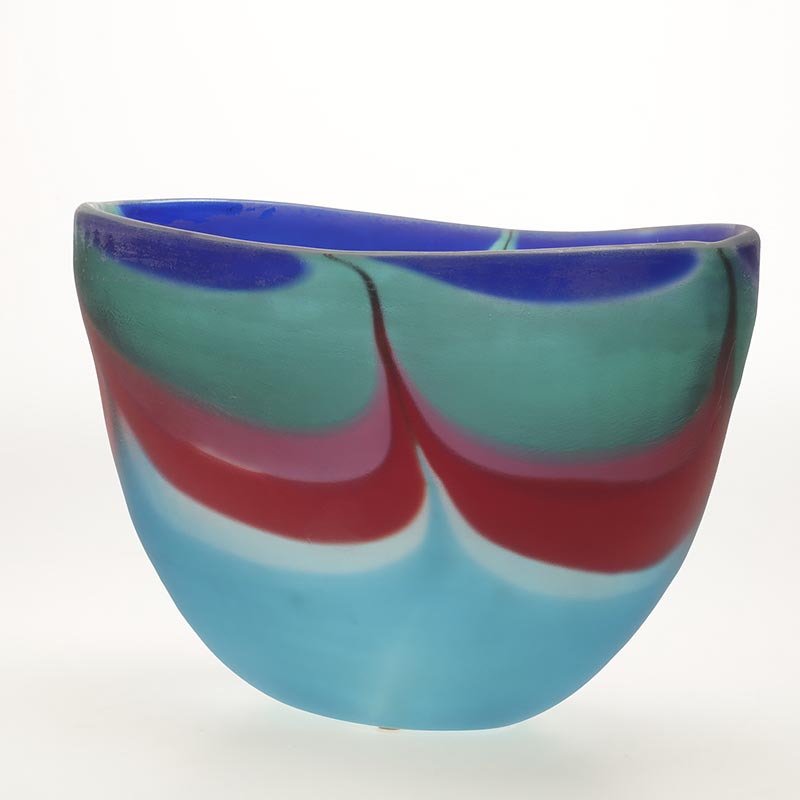 Gino Cenedese for Murano scavo glass vase (1 of 7)