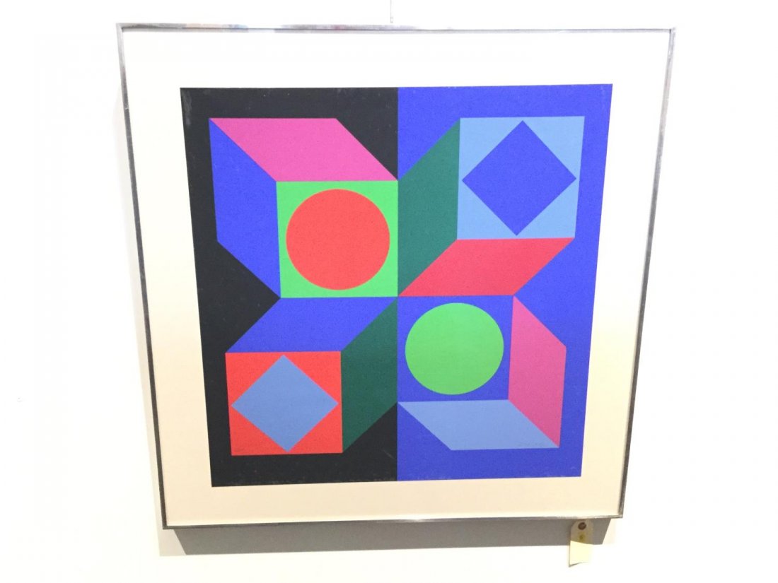 Victor Vasarely (French/Hungarian, 1906-1997) (1 of 9)
