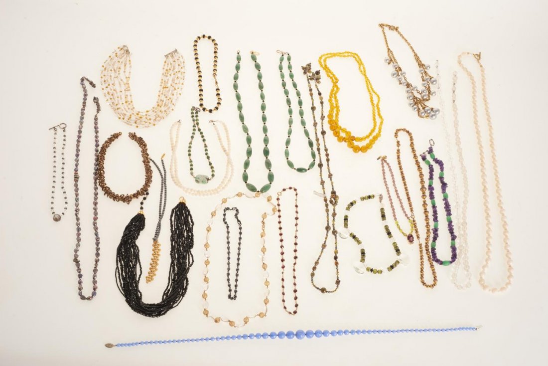 Assorted beaded necklaces (1 of 9)