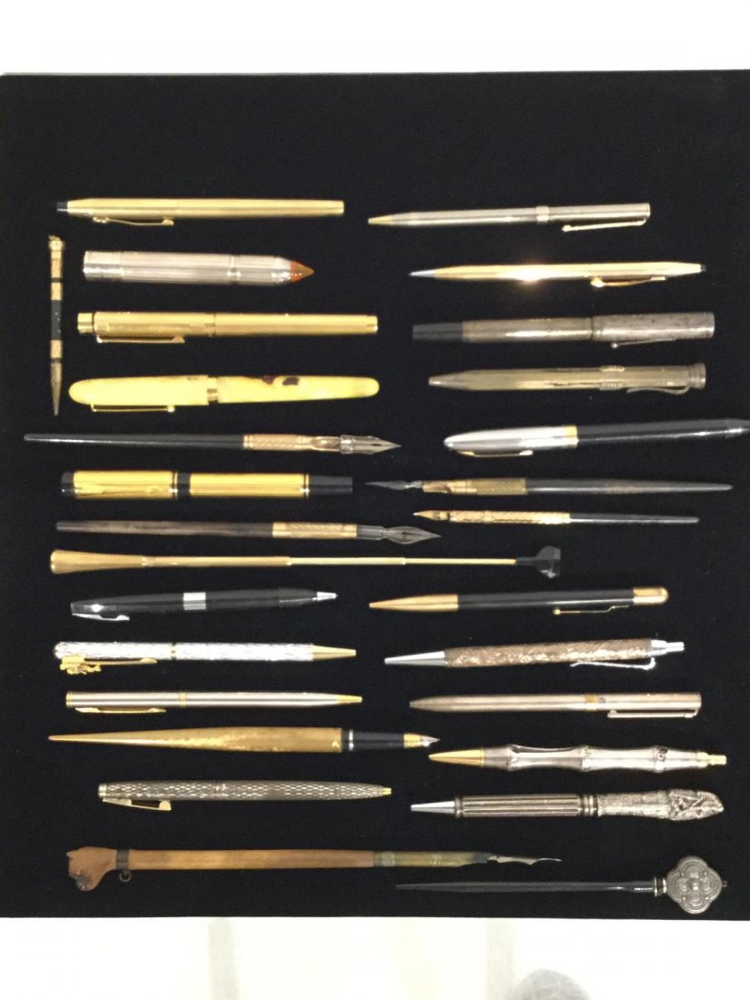 Collection (28) pens incl. Parker, Missiaglia (1 of 9)