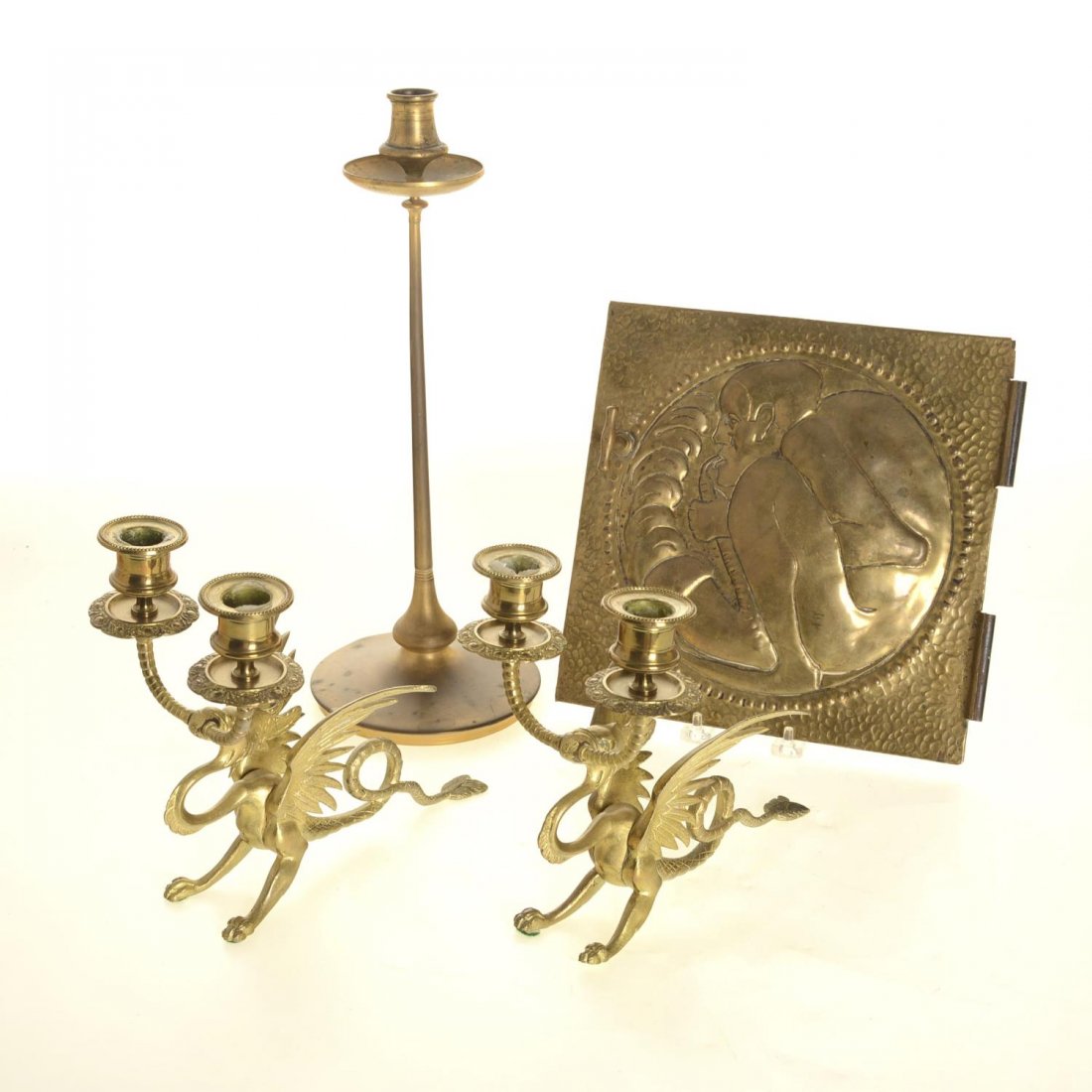 Arts & Crafts decorative brass and bronze (1 of 9)