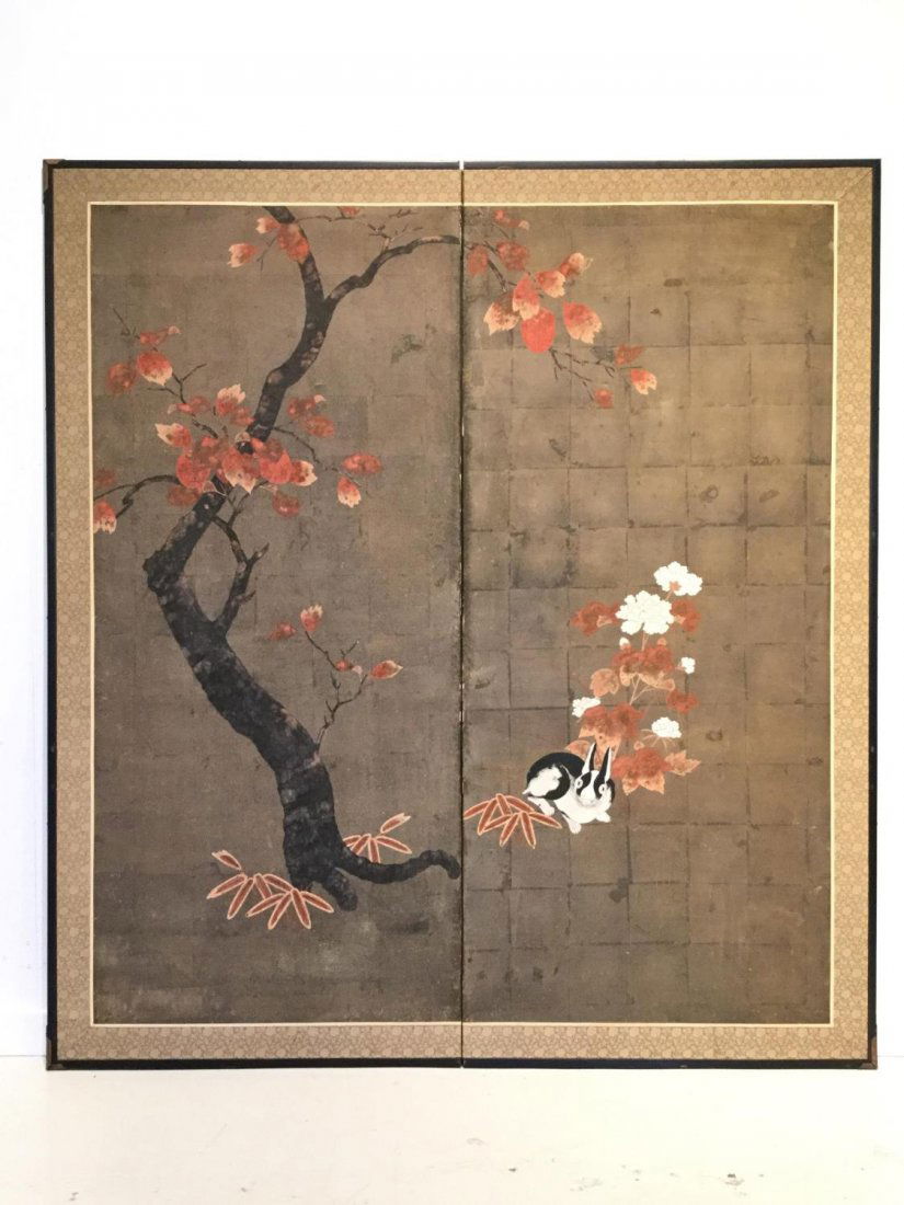 Japanese School (19th/20th c.), screen (1 of 10)