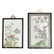 (2) Chinese famille verte porcelain plaques
