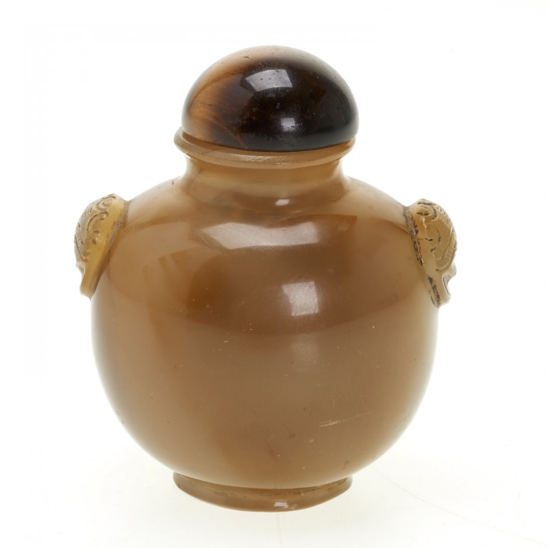 Chinese shadow agate snuff bottle (1 of 8)