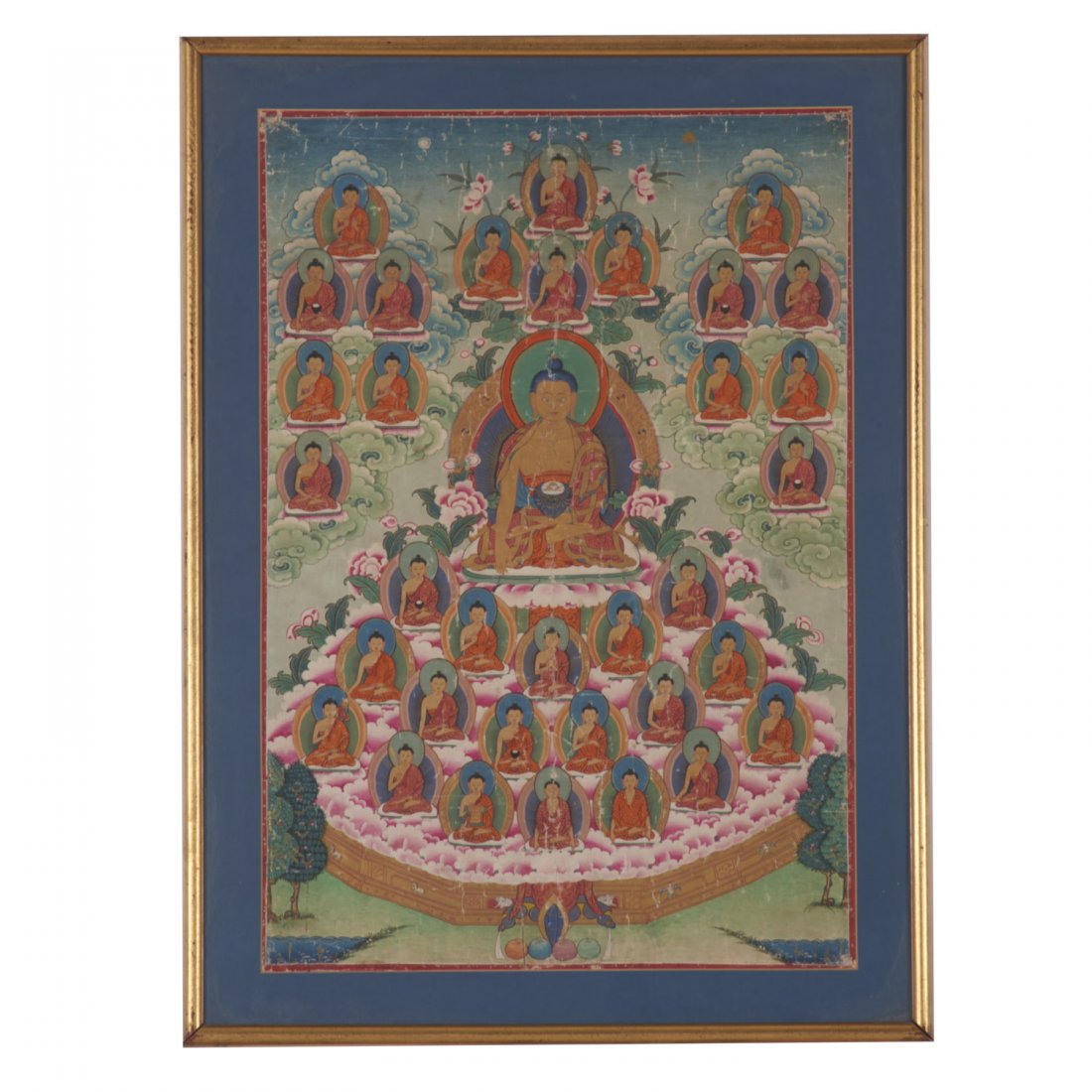 Himalayan School, Thangka painting (1 of 4)