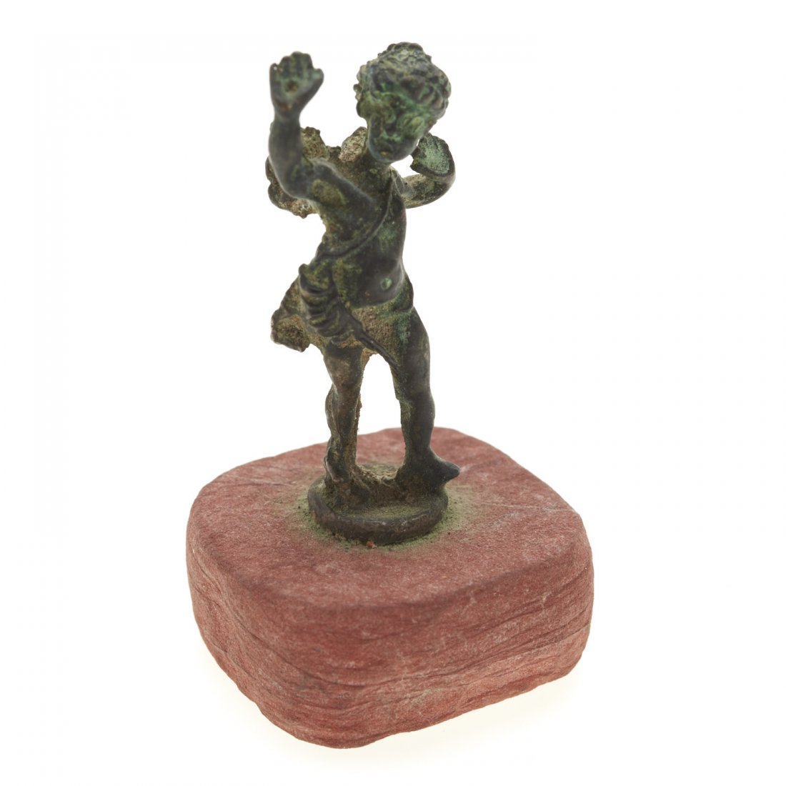 Antique miniature bronze figure of Eros (1 of 6)