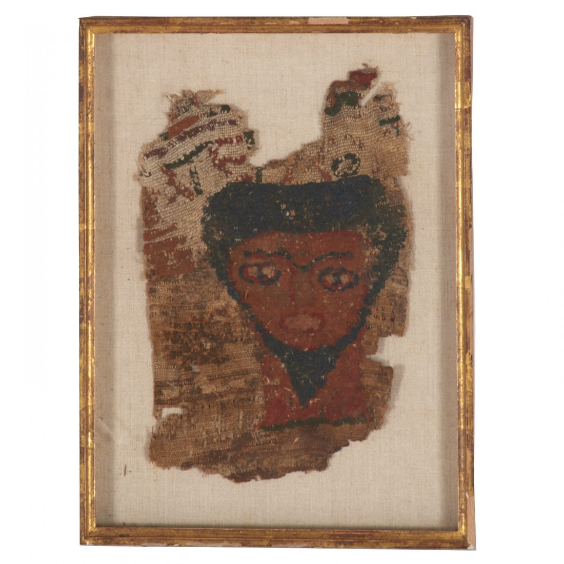 Egyptian Coptic tomb textile fragment (1 of 5)