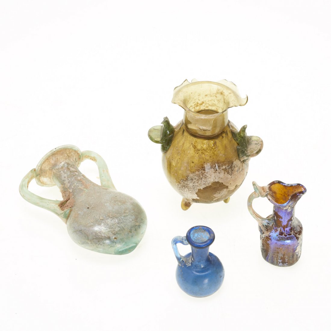 (4) Ancient Roman glass articles (1 of 9)