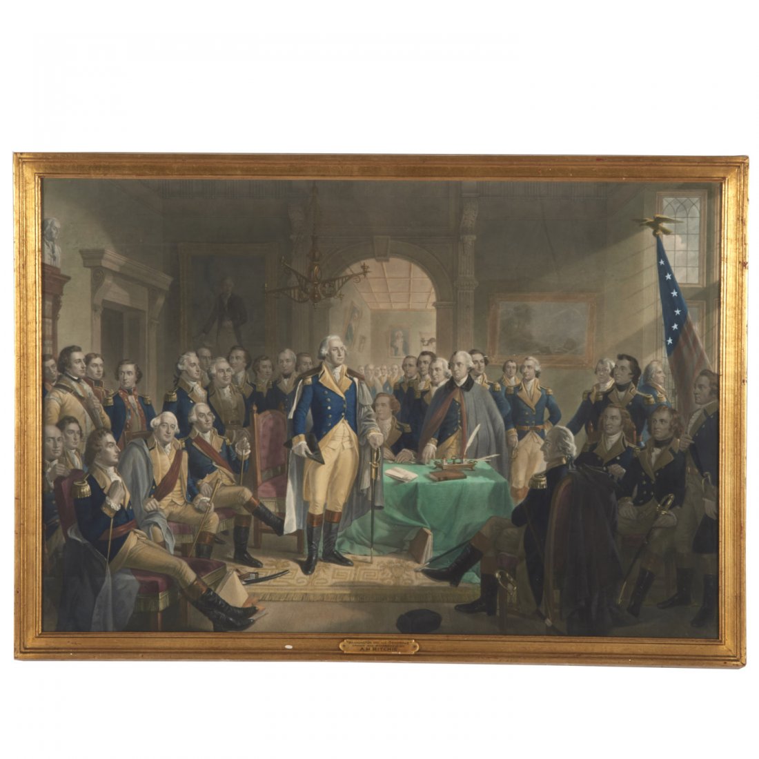 A.H. Ritchie, colored engraving (1 of 8)