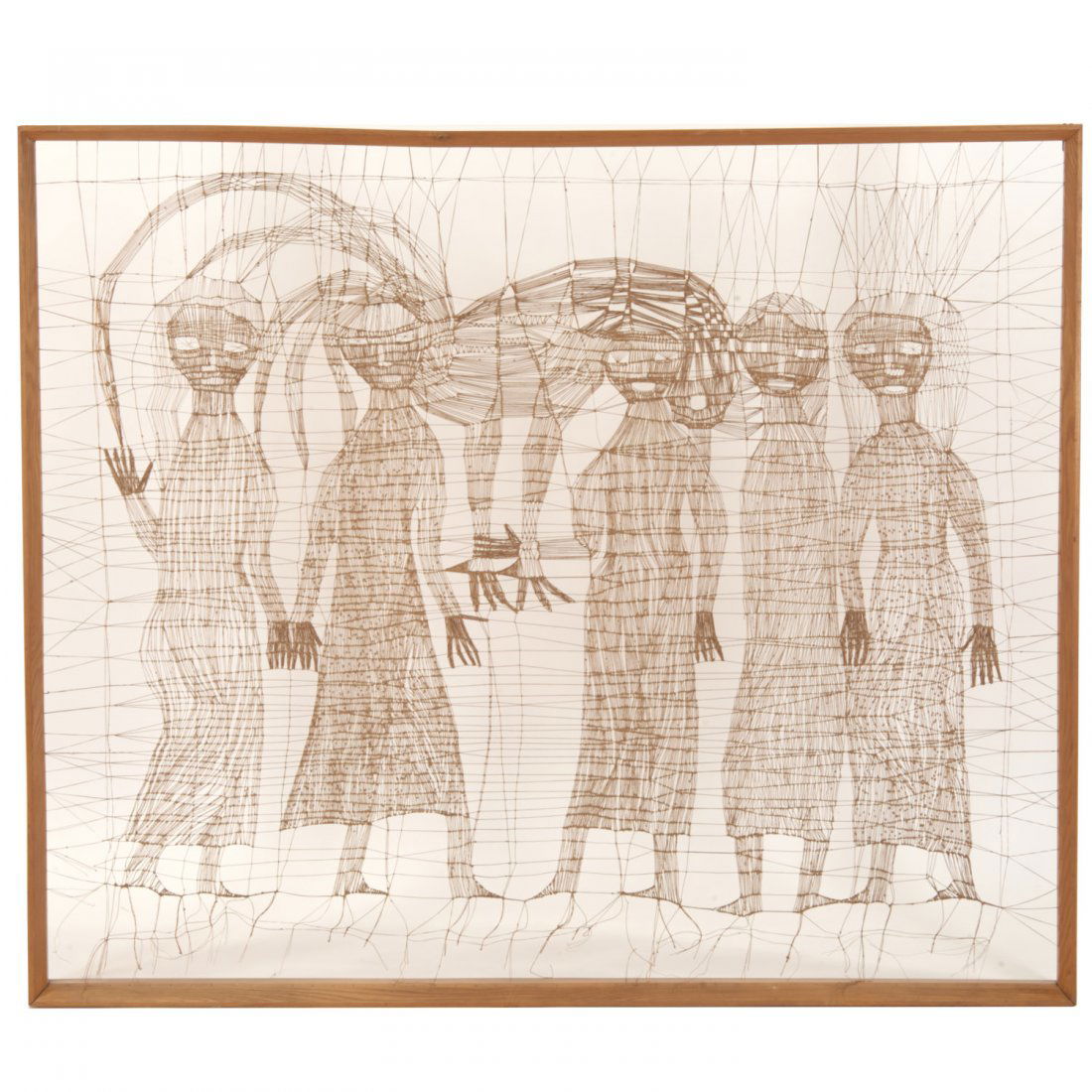 Circle of Sue Fuller, large string composition (1 of 7)