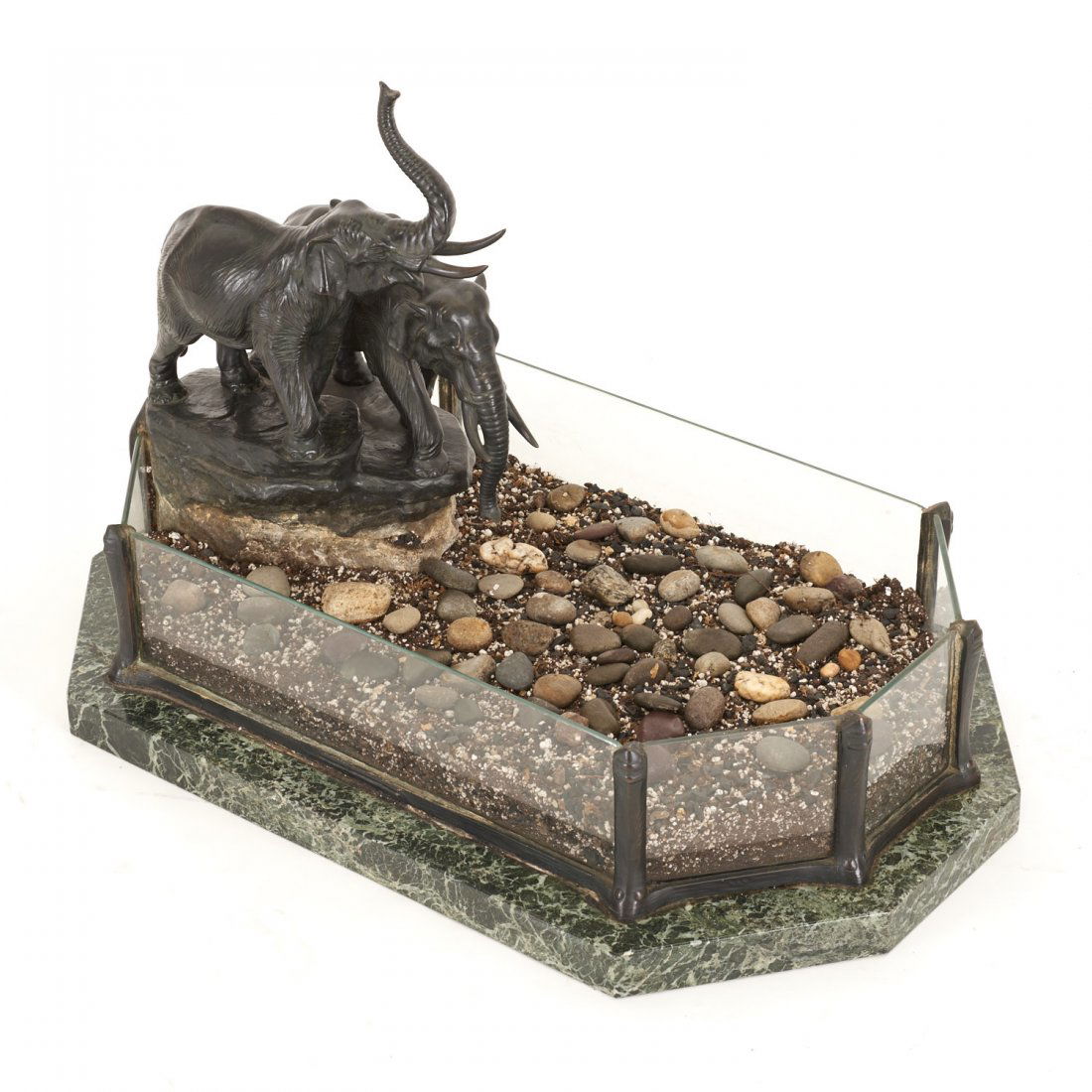 Austrian bronze, marble planter by T. Ullmann (1 of 9)