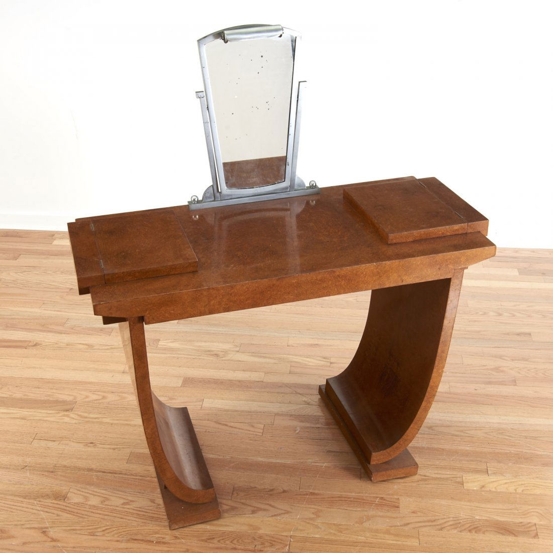 Nice Deco burr wood vanity by Jules Leleu (1 of 9)