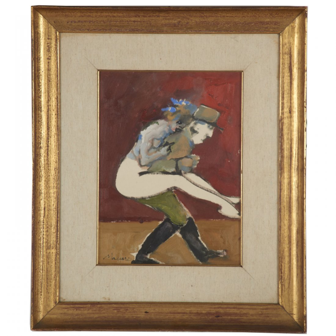 Manner of Otto Dix, painting (1 of 6)