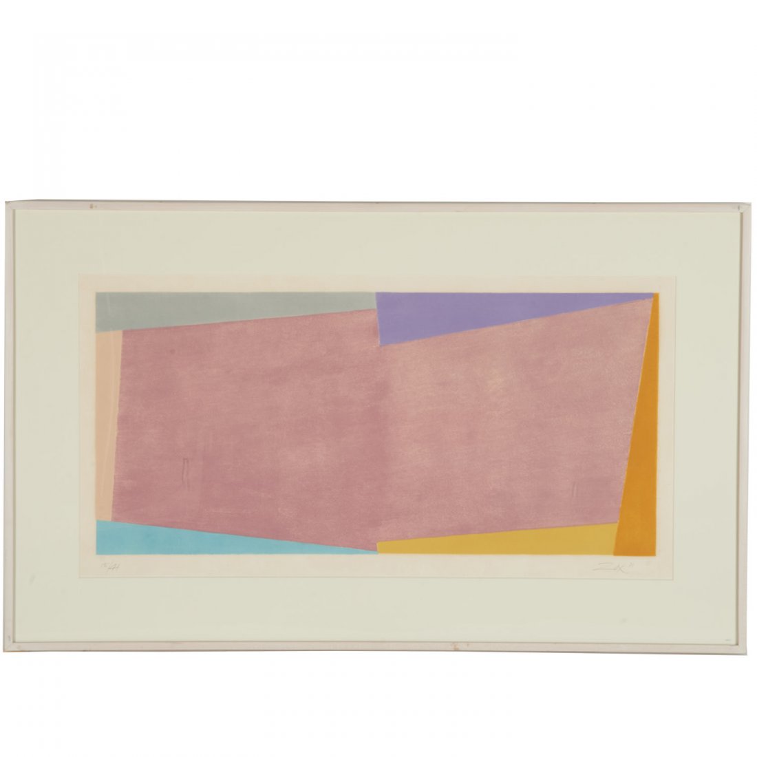 Larry Zox, signed serigraph (1 of 6)