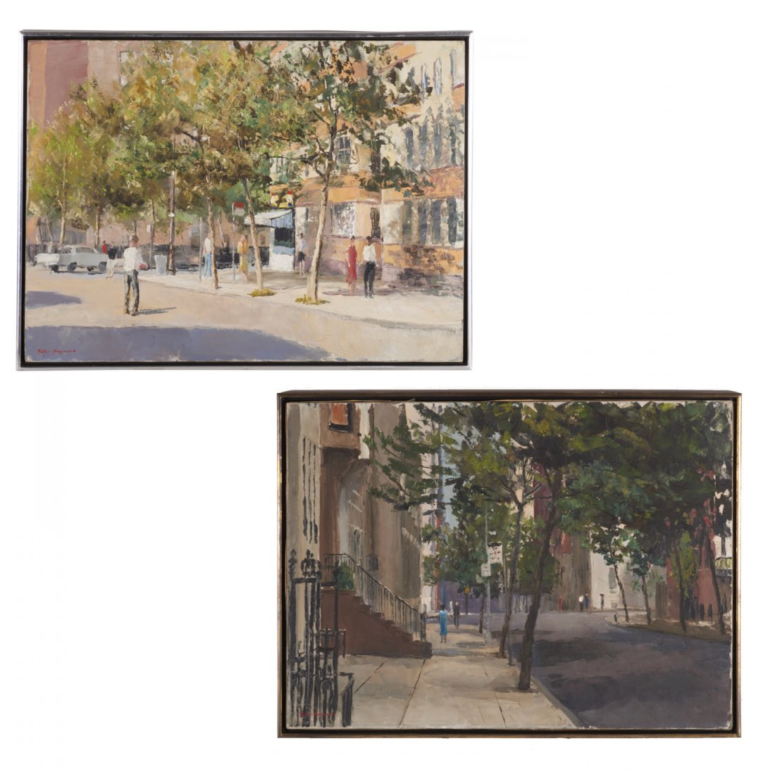 Peter Hayward, (2) paintings (1 of 7)