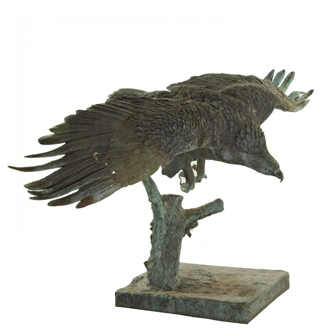 A.B. Burton Foundry, monumental bronze eagle (1 of 10)