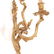 Pair Louis XV style gilt bronze wall sconces - 7