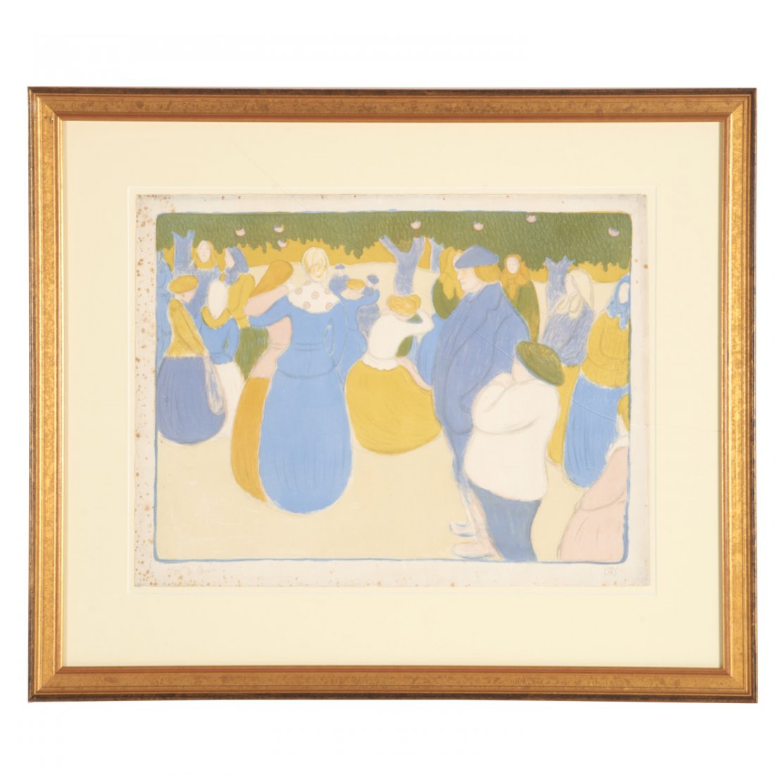 Jozsef Rippl-Ronai, color lithograph (1 of 8)