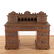 Victorian style carved oak desk