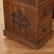 Victorian style carved oak desk - 3