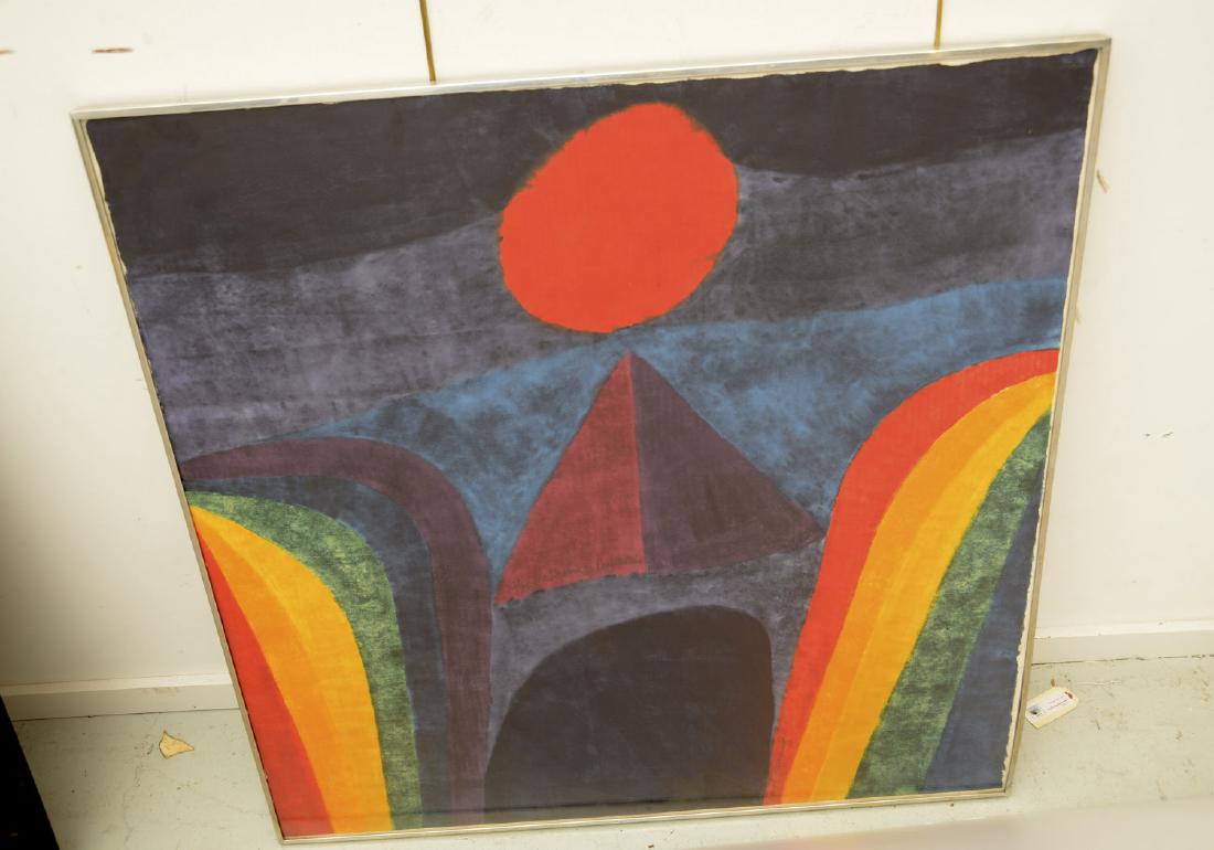 Carol Summers, color woodcut (1 of 6)