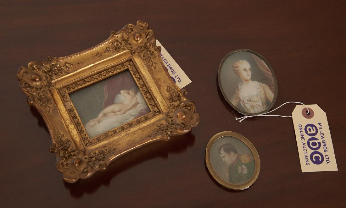 (3) Continental miniature paintings (1 of 5)
