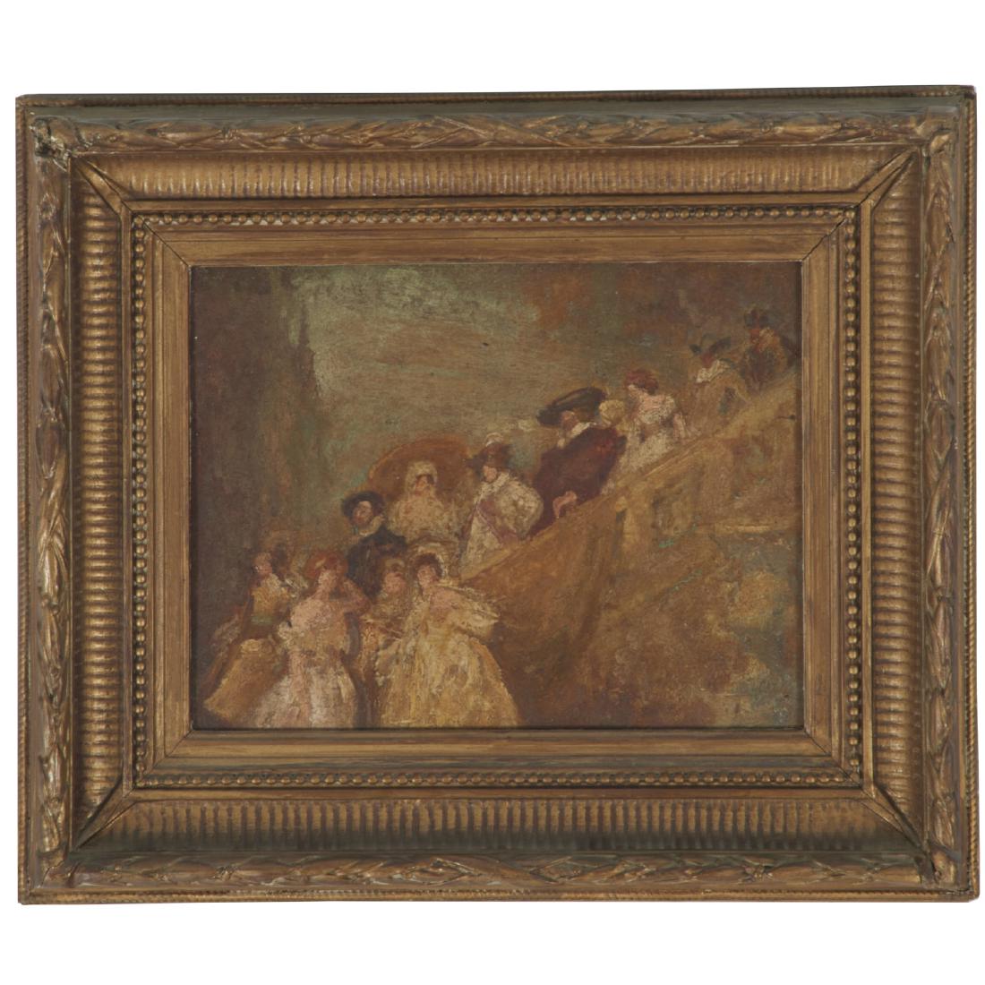 Continental School, painting (1 of 4)