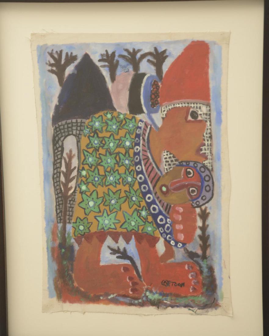 Kamau "Cartoon" Joseph, painting (1 of 3)