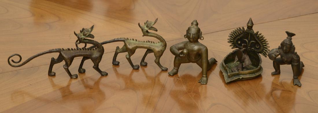 (6) Southeast Asian and Indian bronzes (1 of 5)