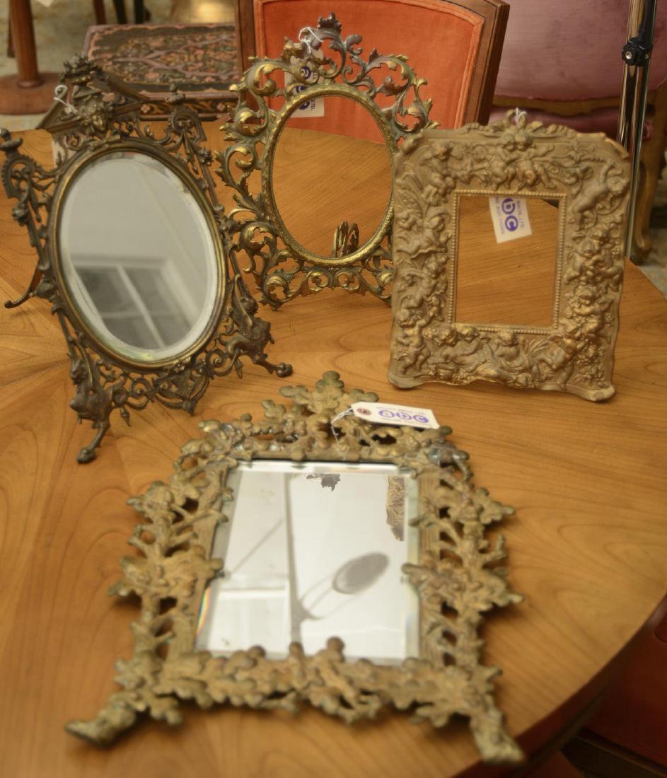 (4) Victorian and Belle Epoque gilt metal frames (1 of 9)