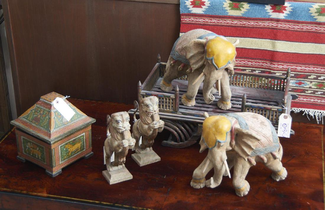 Indian and Southeast Asian wood decorations (1 of 10)