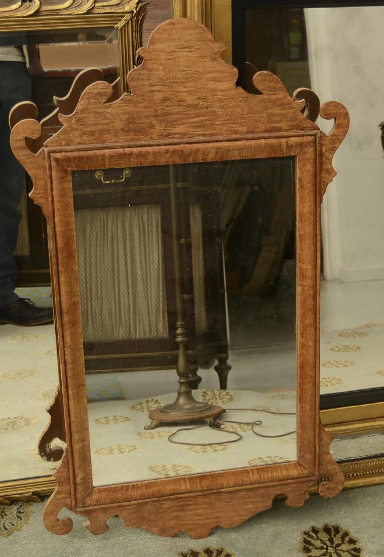Chippendale style decorator wall mirror (1 of 4)